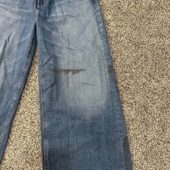 CITIZENS OF HUMANITY Women's Lyra Wide Leg Crop Size 28 In Abliss - Picture 6 of 11